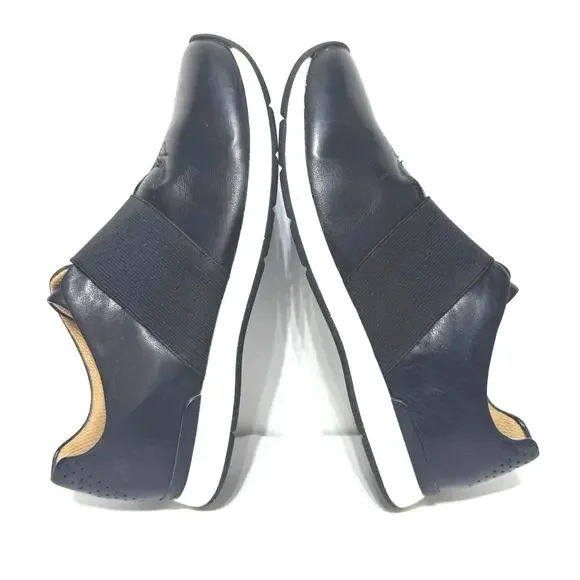 Vionic Women’s Codie Casual Slip On Orthotic Leather Sneaker Shoe Size 7 M Black - Picture 8 of 11